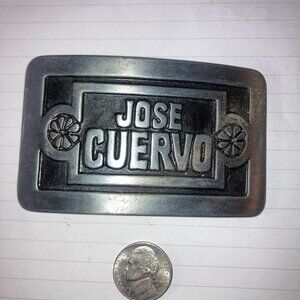 Vinage 1970s Jose Cuervo belt buckle